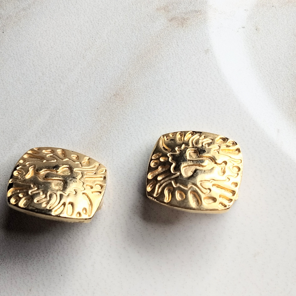 Elegant Gold-Toned Earrings